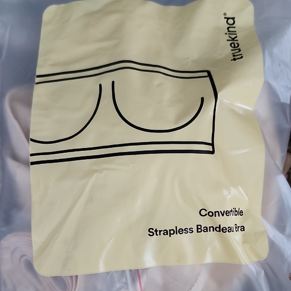 Convertible Strapless Bandeau Bra - Cream